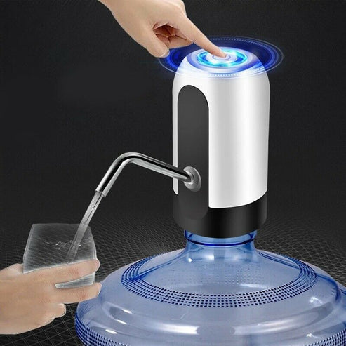 Electric Automatic Water Dispenser – USB Rechargeable for 5-Gallon Bottles